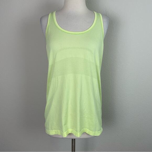 Lululemon Yellow Swiftly Athletic  Tank Top 12 - Picture 1 of 6